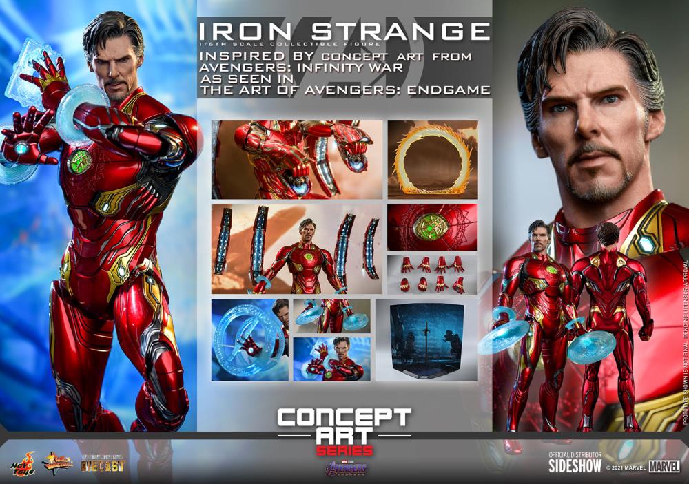 Marvel Avengers: Endgame MMS606D41 Iron Strange 1/6th Scale Collectible Figure