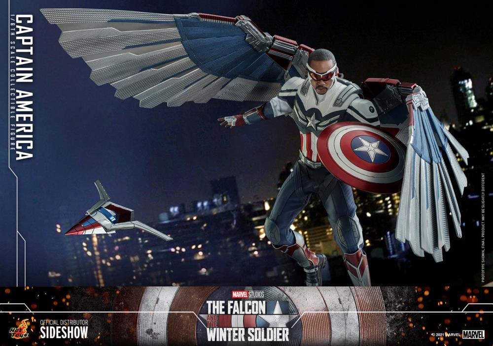 Marvel The Falcon and the Winter Soldier TMS040 Captain America 1/6 Scale Collectible Figure