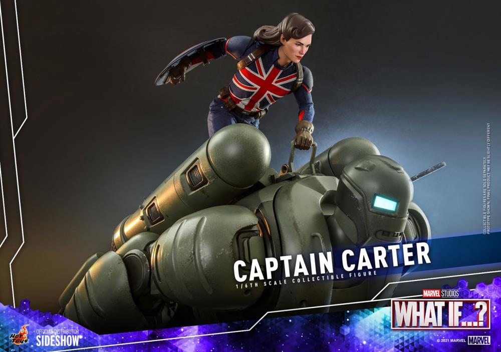Marvel What If...? TMS059 Captain Carter 1/6th Scale Collectible Figure