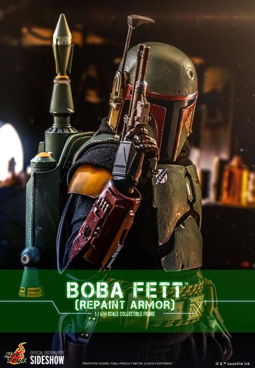Star Wars The Mandalorian TMS055 Boba Fett (Repaint Armor) 1/6th Scale Collectible Figure