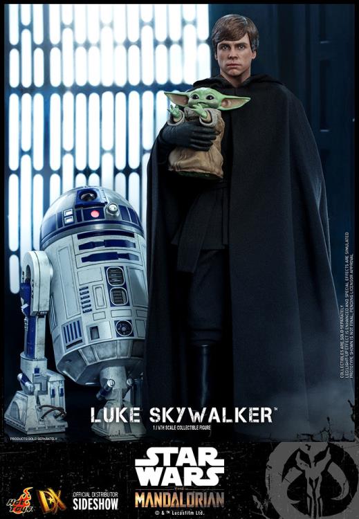 Star Wars The Mandalorian DX22 Luke Skywalker Jedi Knight with Grogu 1/6th Scale Collectible Figure