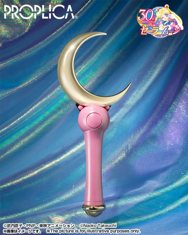 Sailor Moon Proplica Moon Stick (Brilliant Color Edition)