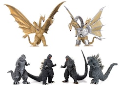 Godzilla Hyper Modeling EX Godzilla and Kaiju Wave 1 Box of 6 Figures