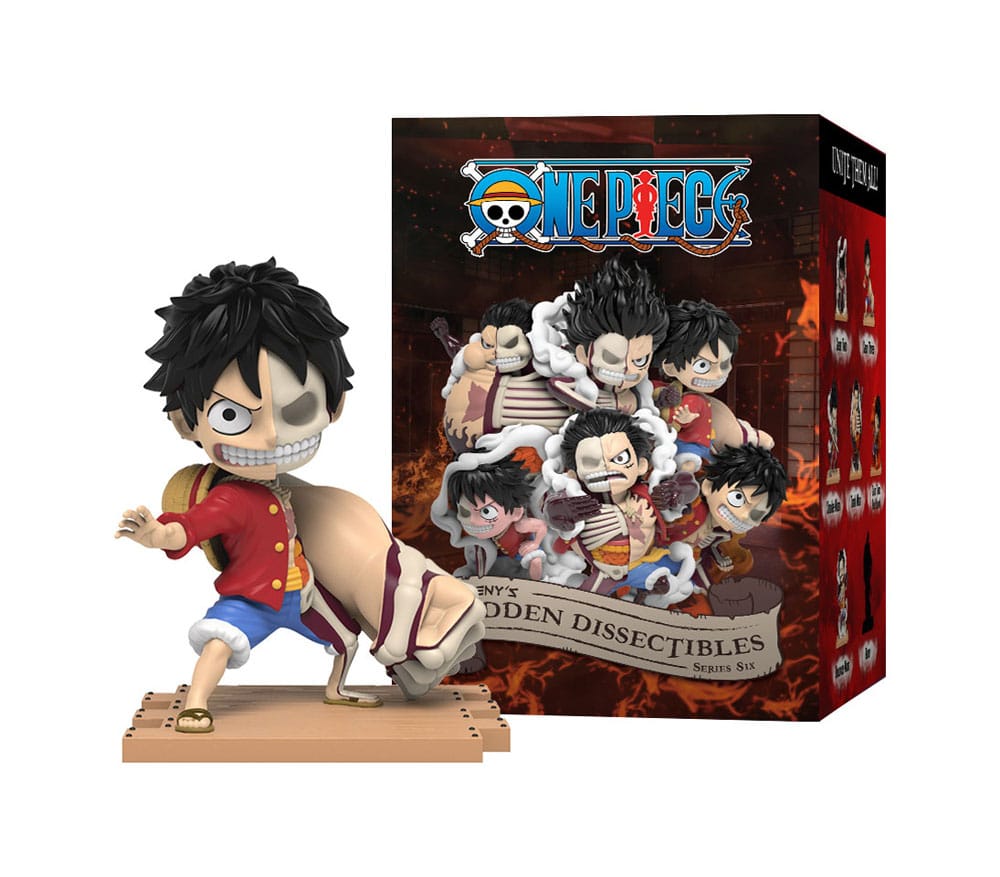 One Piece Freeny's Hidden Dissectibles Series 6 (Luffy's Gears Edition) Box of 6 Random Figures