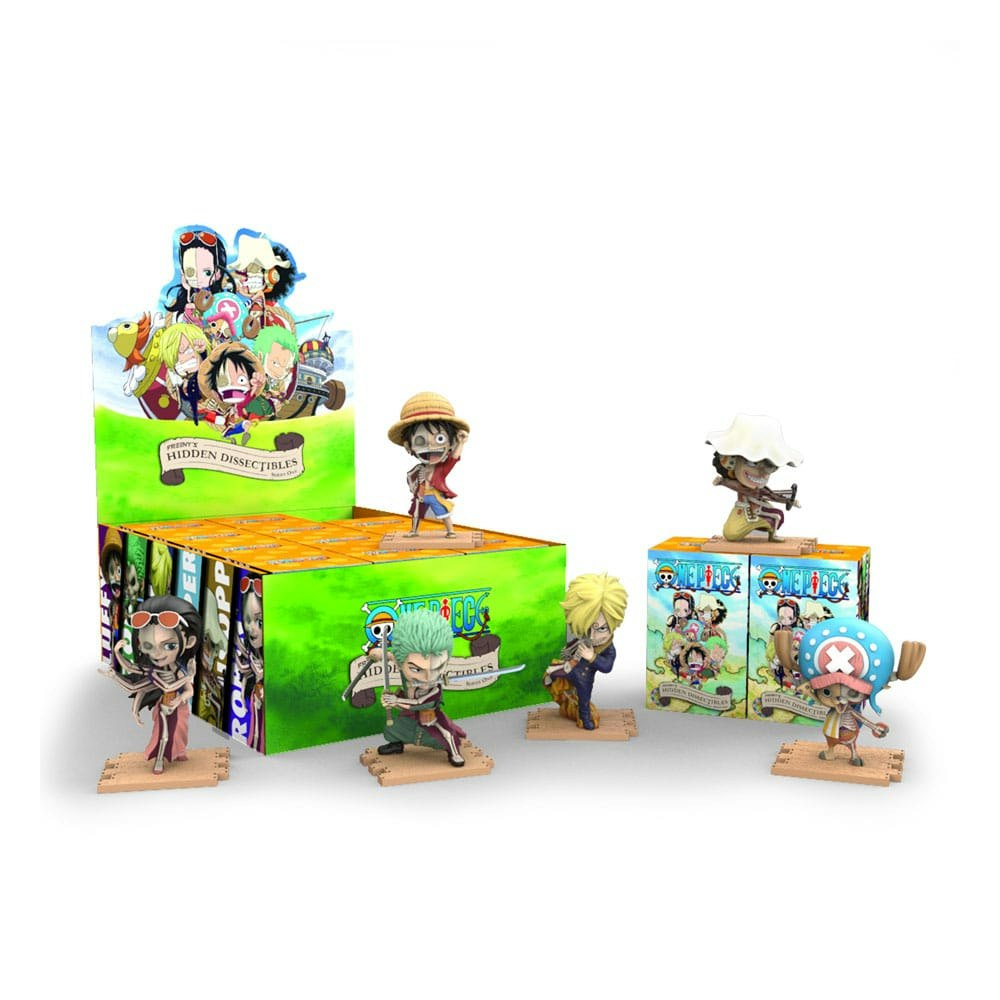 One Piece Freeny's Hidden Dissectibles Series 1 Box of 3 Random Figures
