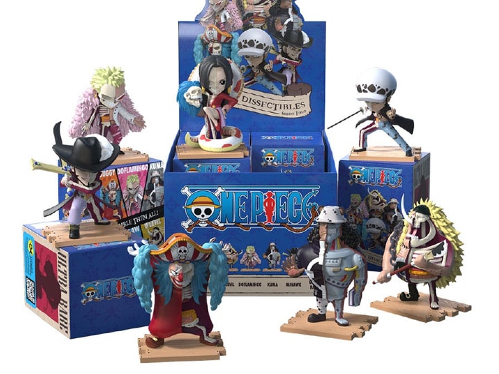 One Piece Freeny's Hidden Dissectibles Series 4 (Warlords Edition) Box of 6 Random Figures