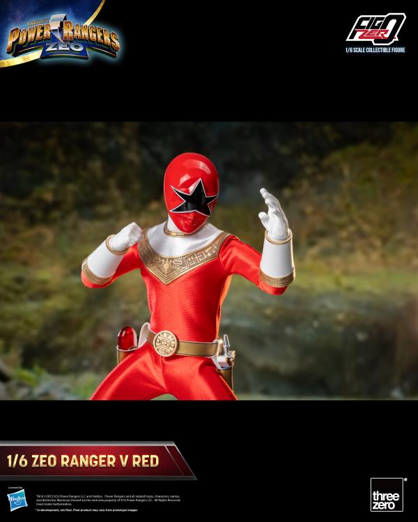 Power Rangers Zeo FigZero Zeo Ranger V Red 1/6 Scale Figure
