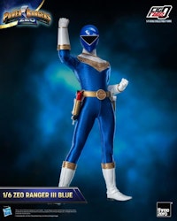Power Rangers Zeo FigZero Zeo Ranger III Blue 1/6 Scale Figure