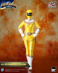 Power Rangers Zeo FigZero Zeo Ranger II Yellow 1/6 Scale Figure