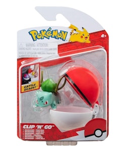 Pokémon Clip'n'Go Poké Balls Bulbasaur & Poké Ball