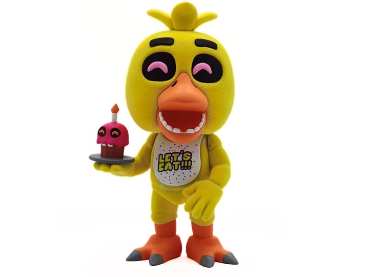 Five Nights at Freddy's Chica Flocked Vinyl Figure