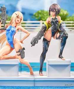 Arms Note Swim Team Buchou-chan & Kouhai-chan Set of 2 Figures