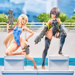 Arms Note Swim Team Buchou-chan & Kouhai-chan Set of 2 Figures