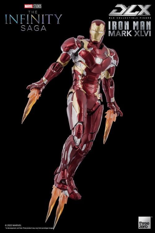 Marvel Avengers: Infinity Saga DLX Iron Man Mark 46 1/12 Scale Figure