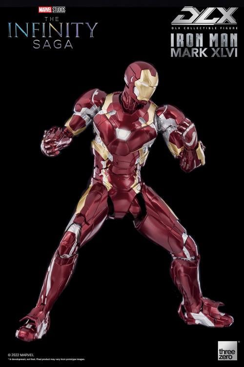 Marvel Avengers: Infinity Saga DLX Iron Man Mark 46 1/12 Scale Figure