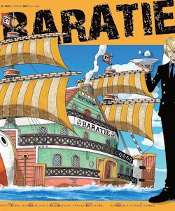 One Piece Grand Ship Collection Baratie Model Kit