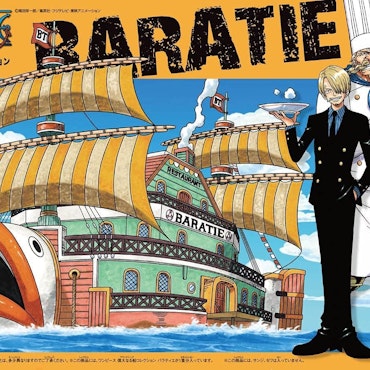 One Piece Grand Ship Collection Baratie Model Kit