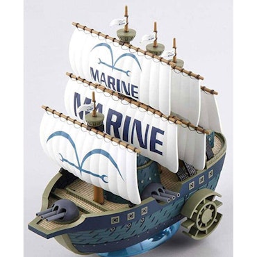 One Piece Grand Ship Collection Marine Ship Model Kit