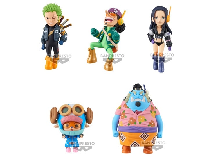 One Piece World Collectable Figure Egg Head Vol.2 Set of 5 figures