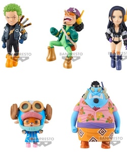 One Piece World Collectable Figure Egg Head Vol.2 Set of 5 figures