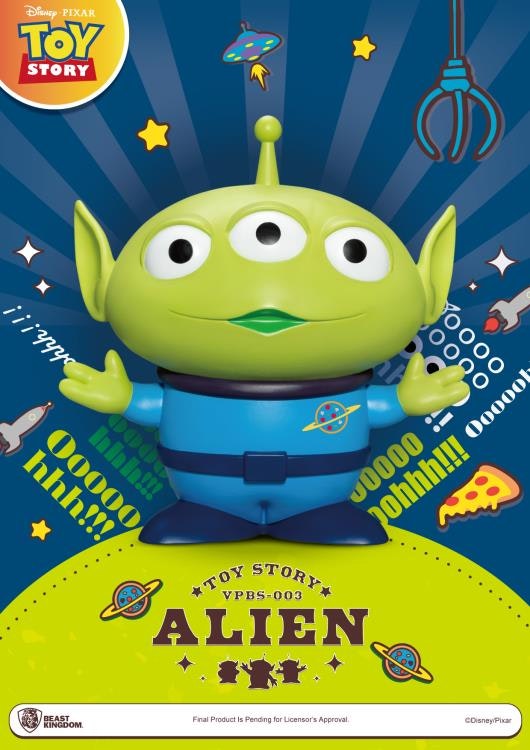 Disney Toy Story VPBS-003 Alien Toy Vinyl Piggy Bank