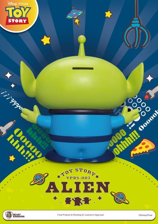 Disney Toy Story VPBS-003 Alien Toy Vinyl Piggy Bank
