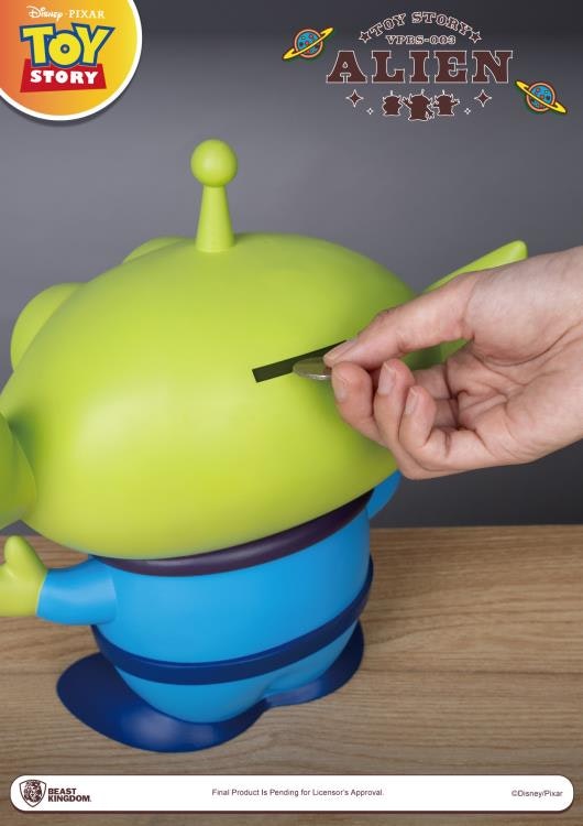 Disney Toy Story VPBS-003 Alien Toy Vinyl Piggy Bank
