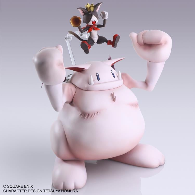 Final Fantasy VII Bring Arts Cait Sith with Fat Moogle Two-Pack