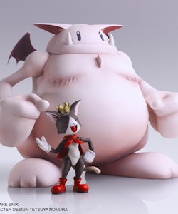 Final Fantasy VII Bring Arts Cait Sith with Fat Moogle Two-Pack