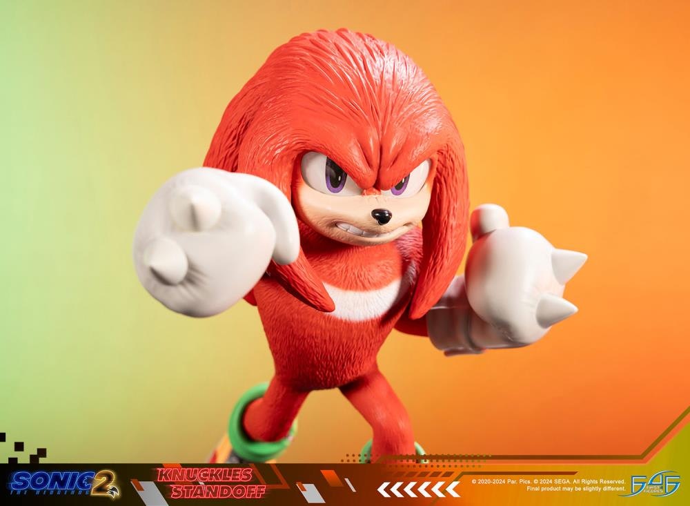 Sonic the Hedgehog 2 Knuckles Standoff Limited Edition Statue