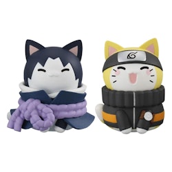 Naruto Shippuden Mega Cat Project Trading Figures Nyaruto! Naruto & Sasuke Limited Ver.