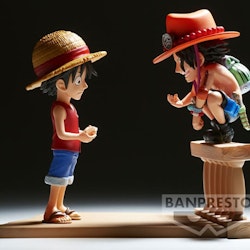 One Piece World Collectable Figure Log Stories Monkey D. Luffy & Portgas D. Ace