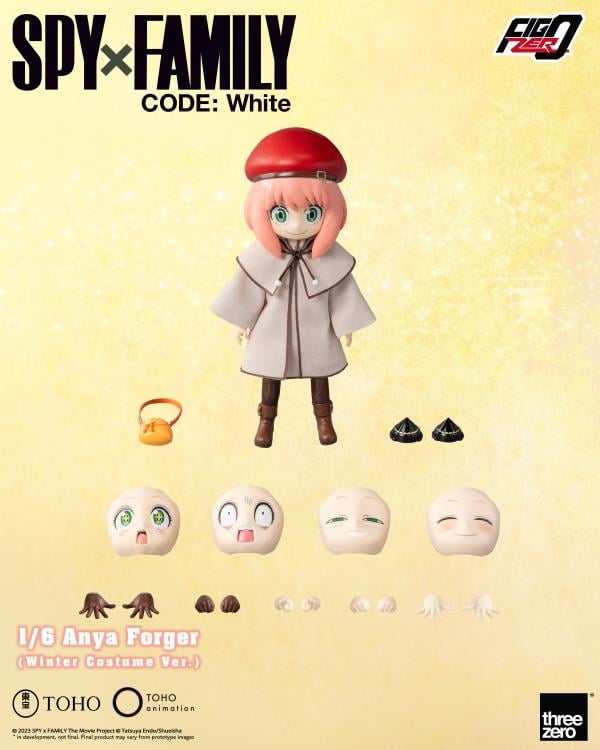 Spy x Family Code: White FigZero Anya Forger (Winter Costume Ver.) 1/6 Scale Figure