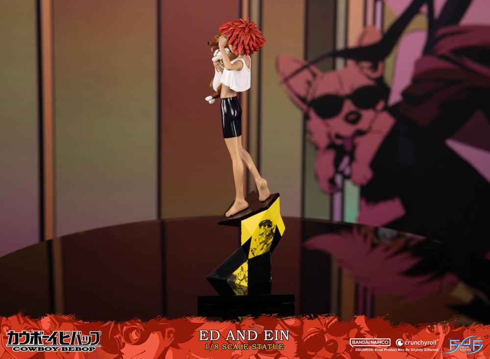 Cowboy Beebop Ed and Ein 1/8 Scale Limited Edition Statue
