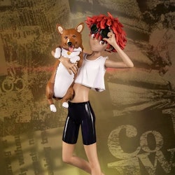 Cowboy Beebop Ed and Ein 1/8 Scale Limited Edition Statue