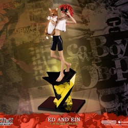 Cowboy Beebop Ed and Ein 1/8 Scale Limited Edition Statue