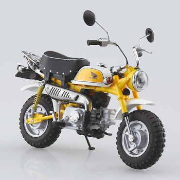 Honda Monkey Limited Plasma Yellow 1/12 Scale Diecast Motorcycle