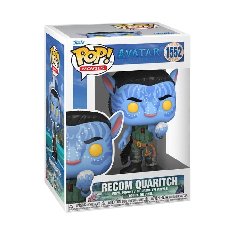 Pop! Avatar: The Way of Water Recom Quaritch with Skull