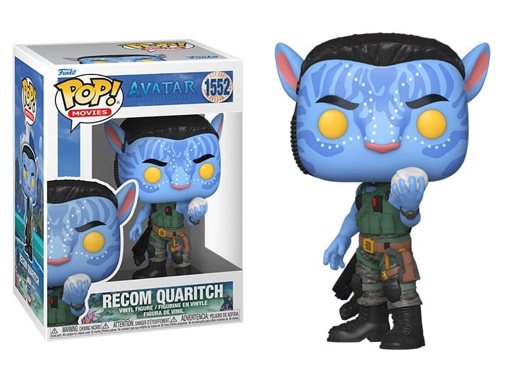 Pop! Avatar: The Way of Water Recom Quaritch with Skull