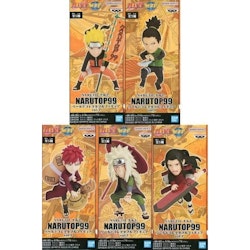 Naruto Shippuden WCF Narutop99 Vol.1 Set of 5 Figures