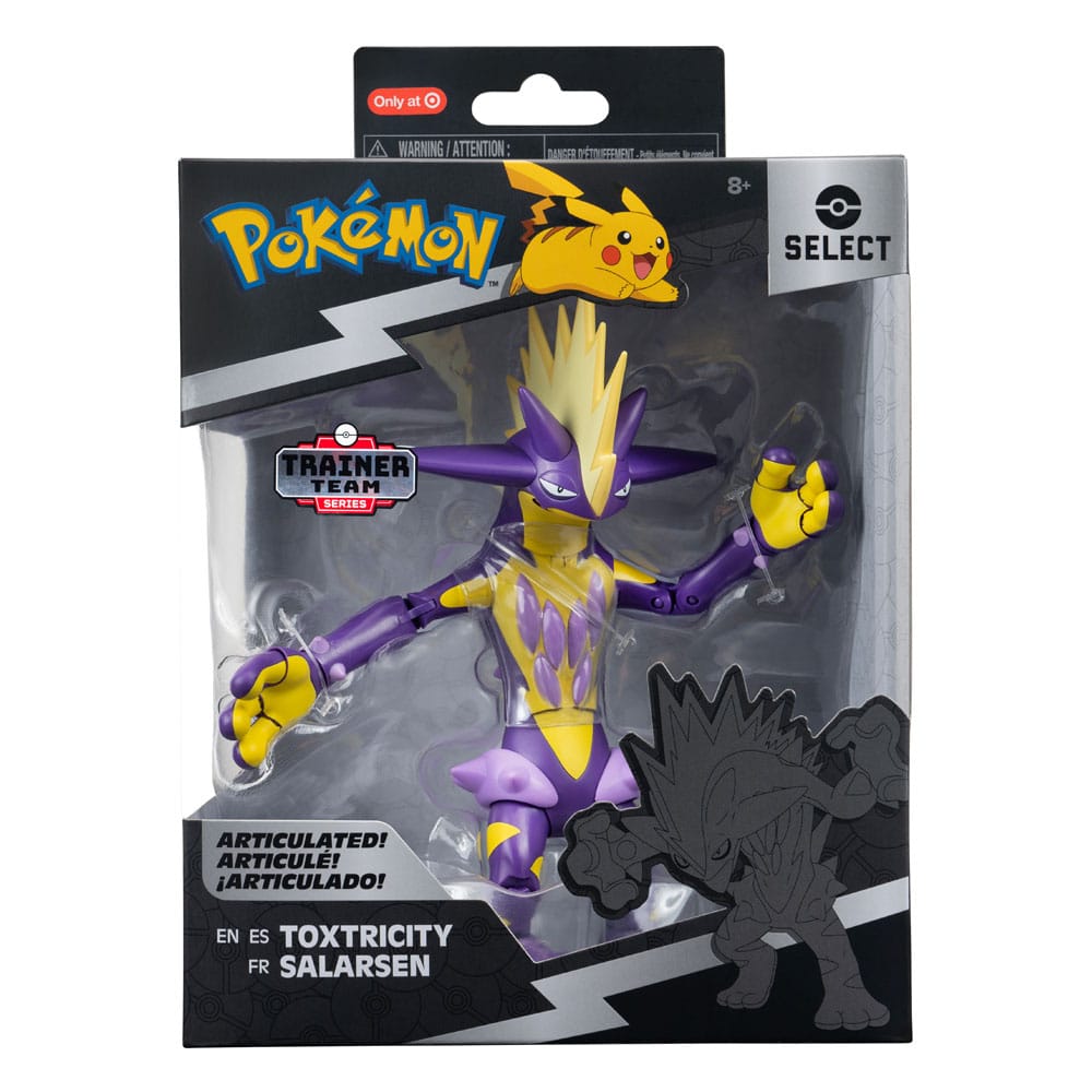 Pokémon 25th Anniversary Select Action Figure Toxtricity Amped Form