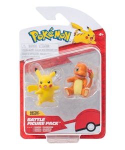 Pokémon Battle Figure Set Figure 2-Pack Female Pikachu & Charmander