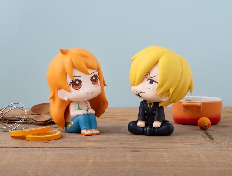 One Piece Look Up Series Nami & Sanji with gift