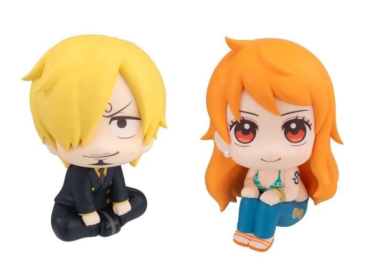 One Piece Look Up Series Nami & Sanji with gift