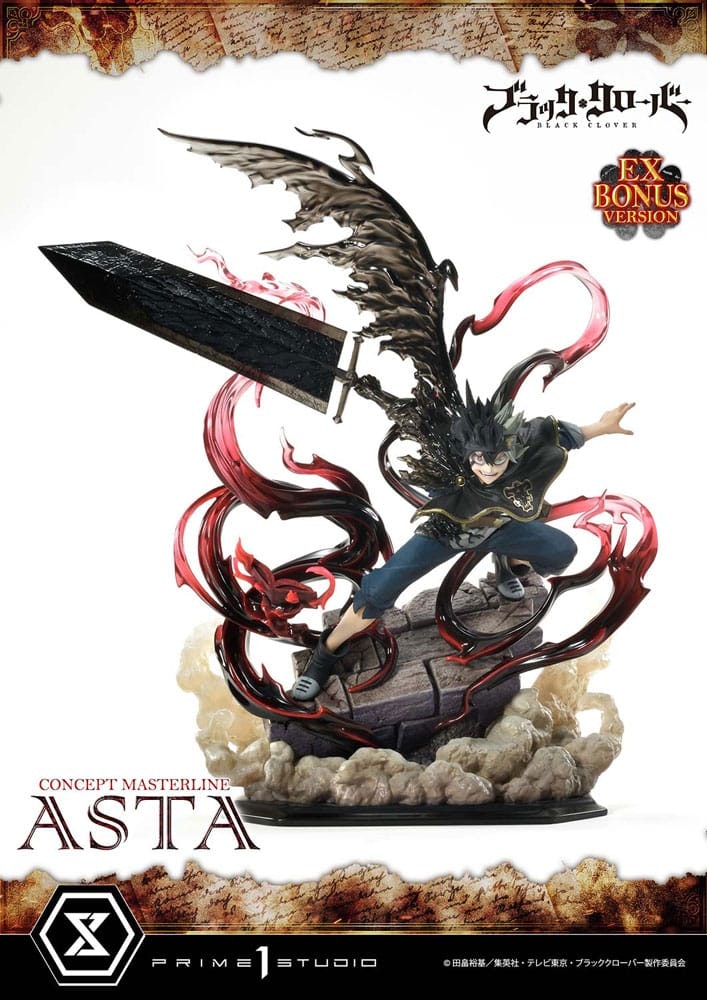 Black Clover Concept Masterline Asta (Exclusive Ver.) 1/6 Scale Statue (With Bonus)