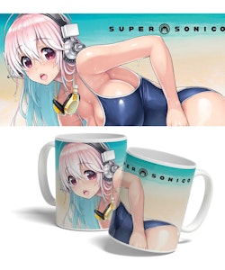 Nitroplus Mug Super Sonico Swim Wear 325ml