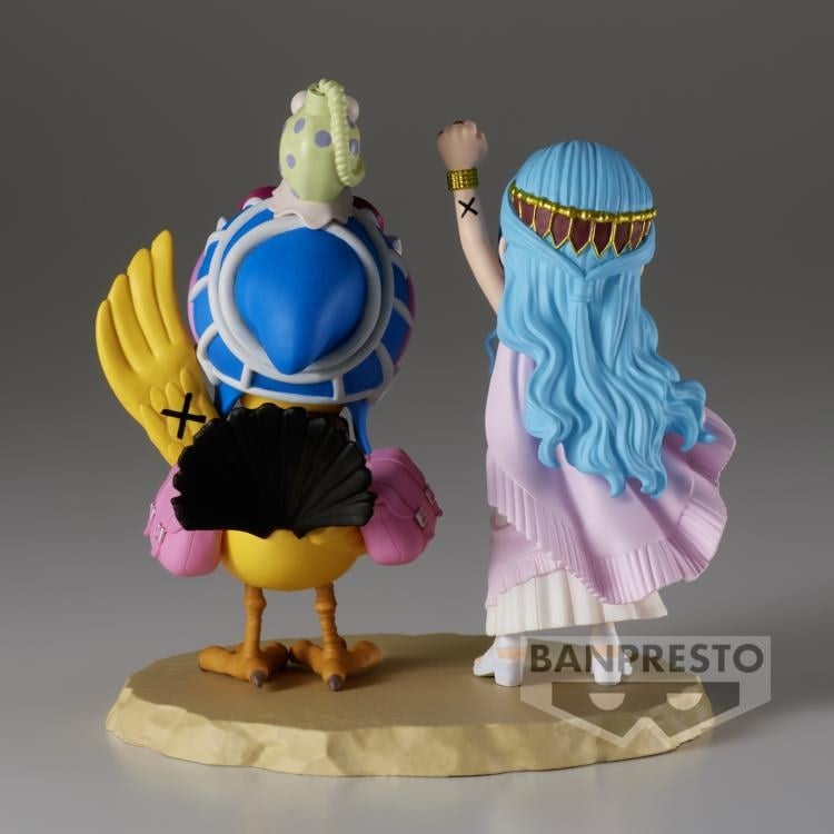 One Piece World Collectable Figure Log Stories Nefertari Vivi & Karoo