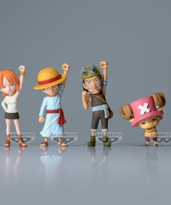 One Piece WCF -sign of our fellowship- Box of 6 Figures