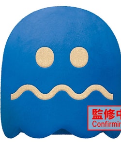 Pac-Man Big Plush Turn-to-Blue Ghost