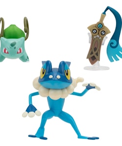 Pokémon Battle Figure Set Figure 3-Pack Honedge & Bulbasaur & Frogadier